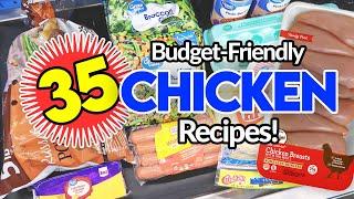  MEGA Dinner Recipes with CHICKEN 2.5 Hours of Delicious BUDGET Eats