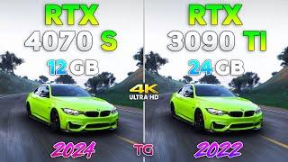 RTX 4070 SUPER vs RTX 3090 Ti - Test in 10 Games  DLSS3