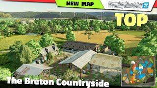 FS22  NEW MAP The Breton Countryside - Farming Simulator 22 New Map Review