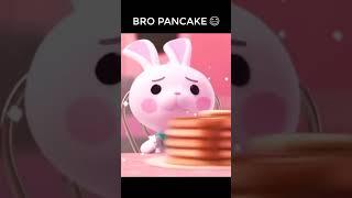 BRO PANCAKE  #joseph47 #subscribe #meme #hamster #school #funny #bunny #viral   #cake