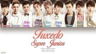 Super Junior スーパージュニア – TUXEDO Color Coded Lyrics KanjiRomEng