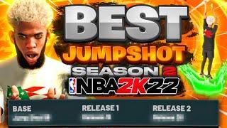 THE *FASTEST* JUMPSHOT ON NBA 2K22 BEST SETTINGS TIPS BADGES & JUMPSHOTS