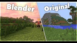 Minecraft Welt in Blender importieren  Blender Tutorial #1 German