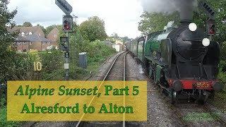 Alresford to Alton – Hastings DEMU cab ride – 30 September 2017 – audio from back cab