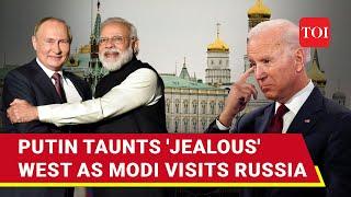 Jealous West... Putin Mocks U.S.-Led NATO Over PM Modis Russia Visit I Details