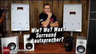 Surround Lautsprecher – Arten & Aufstellung