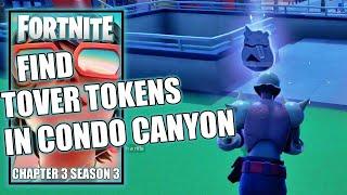 Fortnite – Find Tover Tokens in Condo Canyon