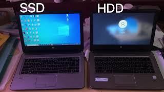 SSD VS HDD speed test 2023