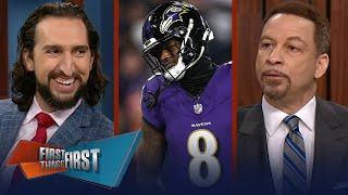 Lamar Jackson Ravens eliminated in AFC Title Game who’s at fault?  NFL  FIRST THINGS FIRST