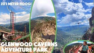 Achtbaan op 2173m hoog - Glenwood Caverns Adventure Park in de Rocky Mountains