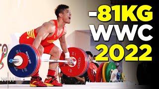 -81kg World Weightlifting Championships 22  Li Dayin vs Rejepbaý Rejepow