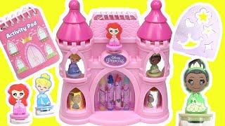 Disney Princess Activity Castle with Sticker Coloring Book DIY Crafts for Kids