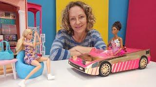 Barbie in Nicoles Hotel. Barbie verliert ihren Koffer. Puppen Video für Kinder