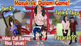 MASUK KEDALAM GAME SAKURA  JOGET BARENG TAIGA YUKI VC DENGAN RINA TAMAKI Part 2 Drama