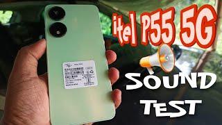 itel P55 5G sound test  Ringtone sound  Music quality test