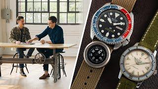 The Watches Of A Professional Diver Seiko Citizen Zodiac Doxa & MORE