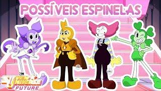 Steven Universe - Possíveis Espinelas Possibles Spinels Fan Gems