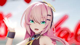 MMD どりーみんチュチュ   Dreamin Chuchu Feat. Megurine Luka 4k 60Fps