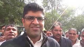 Jind JJP Candidate Digvijay Nomination Dushyant Choutala Interview Live