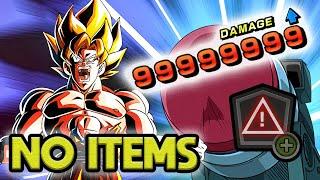 NO ITEM PUNCHING MACHINE BAG LR SSJ SPIRIT BOMB GOKU Dragon Ball Z Dokkan Battle