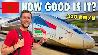 AFRICAS FIRST BULLET TRAIN IN MOROCCO  AL BORAQ CASABLANCA TO TANGIER