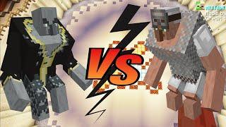 mutant evoker VS mutant villager  Minecraft Mob Battle