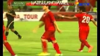 All Goals Timnas U-19 vs PON JATENG 1-0 Tour 10 Februari 2014 FULL TIME