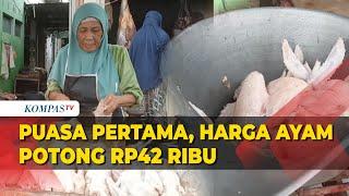 Mendekati Puasa Harga Ayam Potong Naik Sampai Rp42 Ribu di Pasar Tradisional