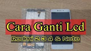 Cara Memasang Lcd Redmi 4x 4a 5a 3s Note 4