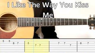 Artemas - I Like The Way You Kiss Me Easy Guitar Tutorial Tabs