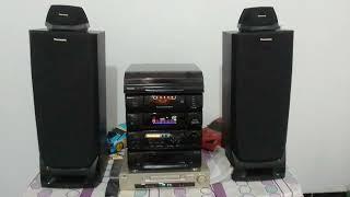 Panasonic SA-HM 780único no YouTube nesse modelo original de 1997 raridadeum monstro de som