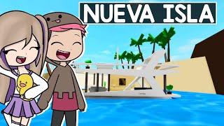 24 HORAS EN LA NUEVA ISLA DE BROOKHAVEN ROBLOX