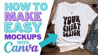 How to Make a T-shirt Mockup with Canva