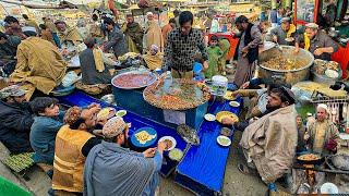 Traditional Street food in Afghanistan  Liver fry recipe  Shinwari karahi  Dumpukht