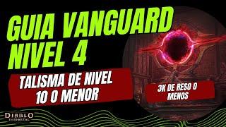 Completa Vanguard 4 con poco poder ¡Es posible  Guía y consejos.