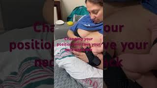 Get comfortable while breastfeeding