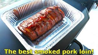 The BEST smoked pork loin weve ever had Masterbuilt gravity series 800 #669