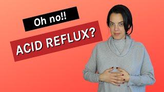 Why ACID REFLUX does NOT need to stop you and baby from sleeping well