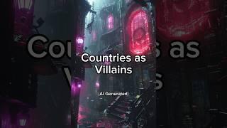 Ai Draws Countries as Villains