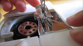 How to use mini sewing machine SM-202A