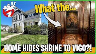 A house that seemingly contains a hidden shrine to Ghostbusters II’s Vigo the Carpathian goes viral