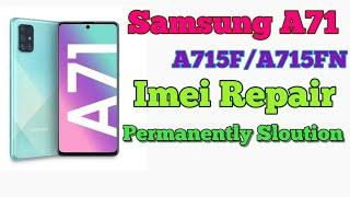 Samsung A71 A715F Imei Repair Permanently Sloution Using Magma Tool