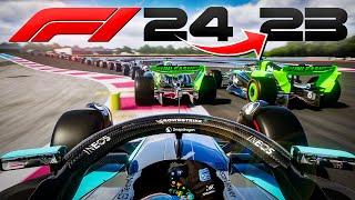 Playing F1 23 With The CURRENT F1 24 Cars