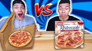 BESTELLTES ESSEN VS TIEFKÜHL ESSEN CHALLENGE   Kelvin und Marvin