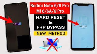 Redmi Note 66 Pro & Mi 66A6 Pro  Hard ResetFRP Bypass - Without PC 2024 New Method