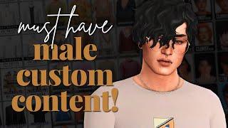 must have male cc cc links + download  the sims 4