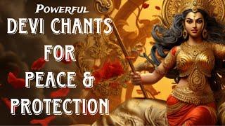 Chant these POWERFUL DEVI MANTRAS for Protection and Inner Peace  Lyrics with Meaning