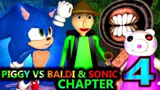 PIGGY vs BALDI SONIC ROBLOX ANIMATION CHALLENGE ft Siren head Chapter 4 official Minecraft