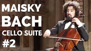 Mischa Maisky plays Bach Cello Suite No. 2 in D minor BWV 1008 full