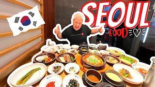 A MIND BLOWING 25 DISH Korean Meal - SEOUL VLOG 2022 서울 브이로그